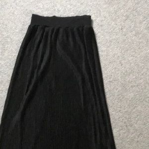Zara knit pleated skirt